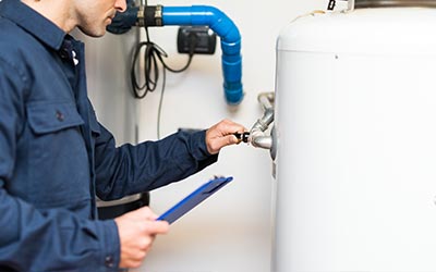 Professional heating system inspection